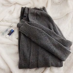 Grey Knit Cardigan from American Eagle